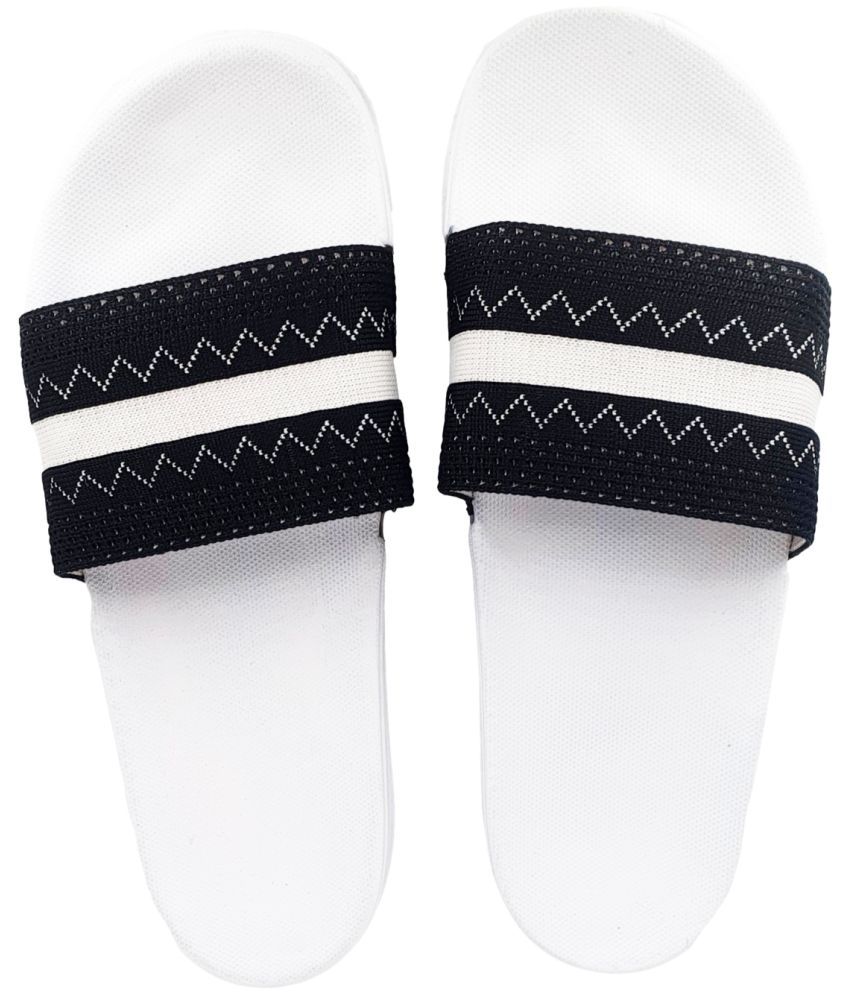     			Pampy Angel - White Men's Slide Flip flop