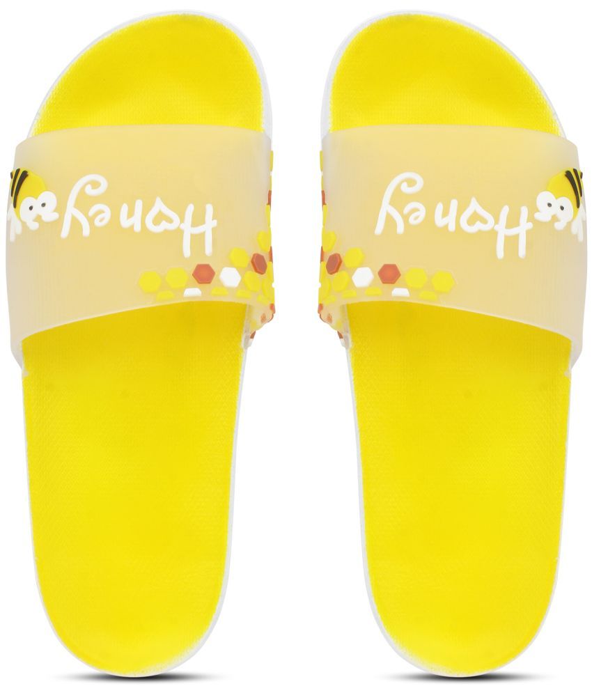     			Pampy Angel - Yellow Women's Slide Flip flop