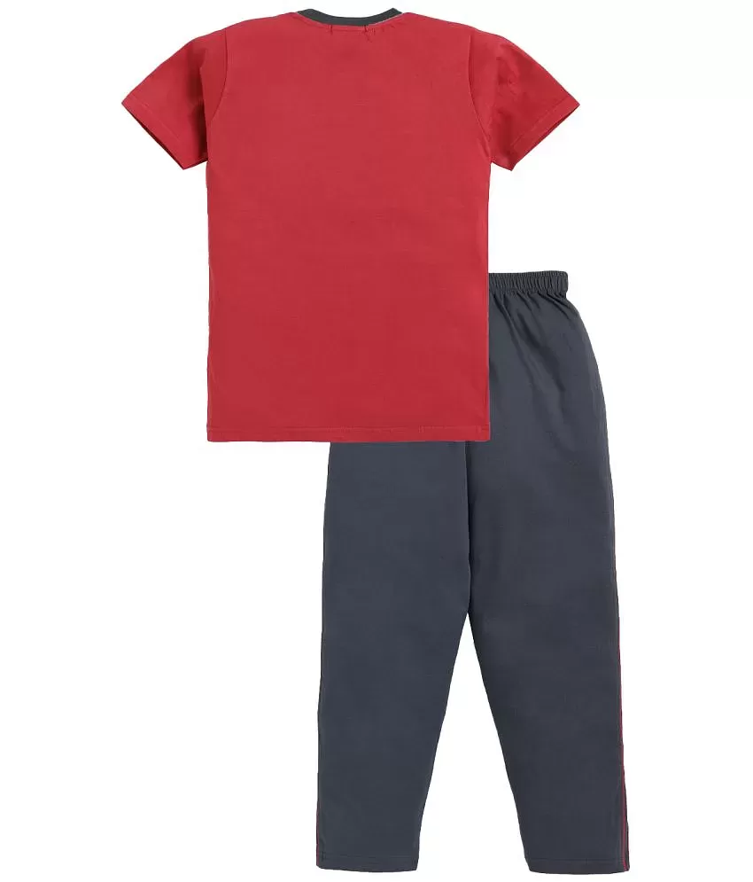 Buy online Red Cotton Blend Track Pants from bottom wear for Women by A&k  for ₹1099 at 58% off
