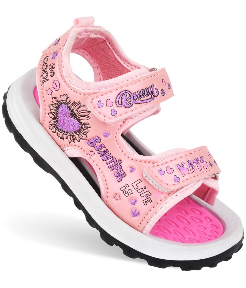     			KATS Kids Stylish Girls Casual Fashion Sandals for 1.5-4 Years