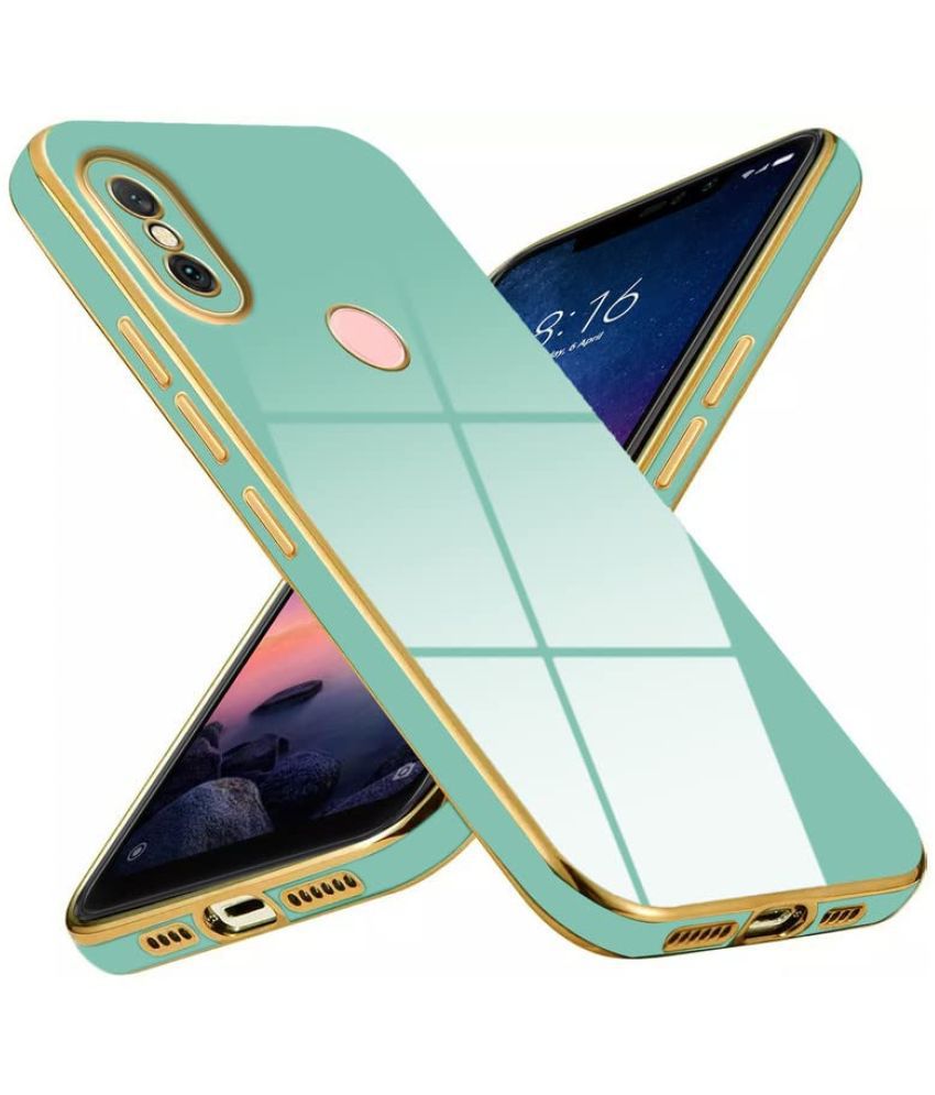     			NBOX - Green Silicon Plain Cases Compatible For Xiaomi Redmi Note 5 Pro ( Pack of 1 )