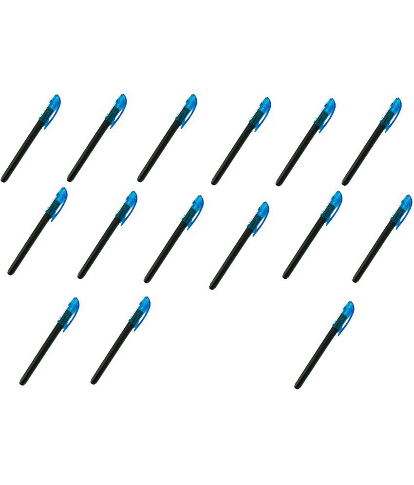     			Pentel Energel Bl-417 Turquoise Blue Ink Color Roller Gel Pen (Pack Of 15, Turquoise Blue)