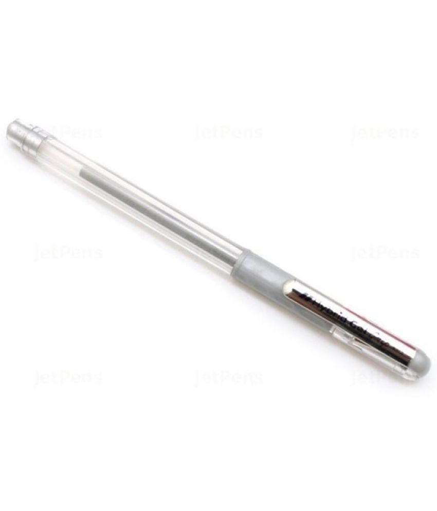     			Pentel Hybrid Gel Grip Gel Pen (Pack Of 3, Silver)