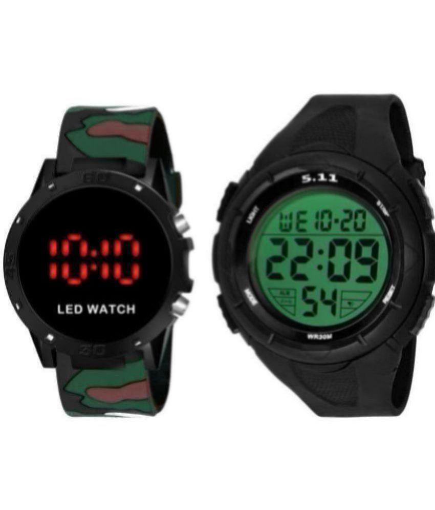     			DECLASSE - LED Watch Watches Combo For Men and Boys ( Pack of 2 )