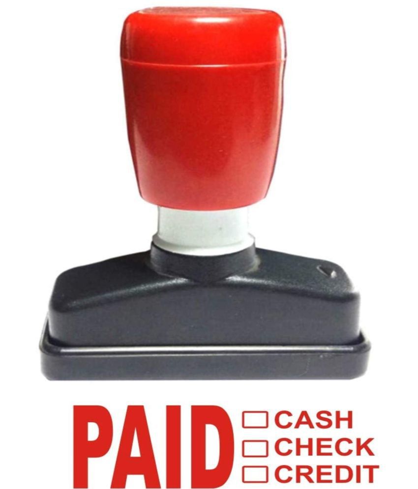     			Dey 's Stationery Store Paid ( Cash/Check / Credit) Pre-Inked Rubber Stamp Office Stationary Message - Paid ( Cash/Check / Credit) ( Pack of1 )