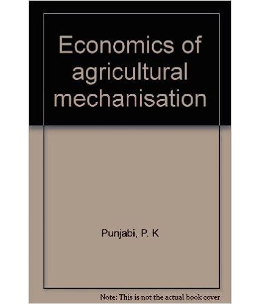     			Economics of Agricultural Mechanisation,Year 2001 [Hardcover]