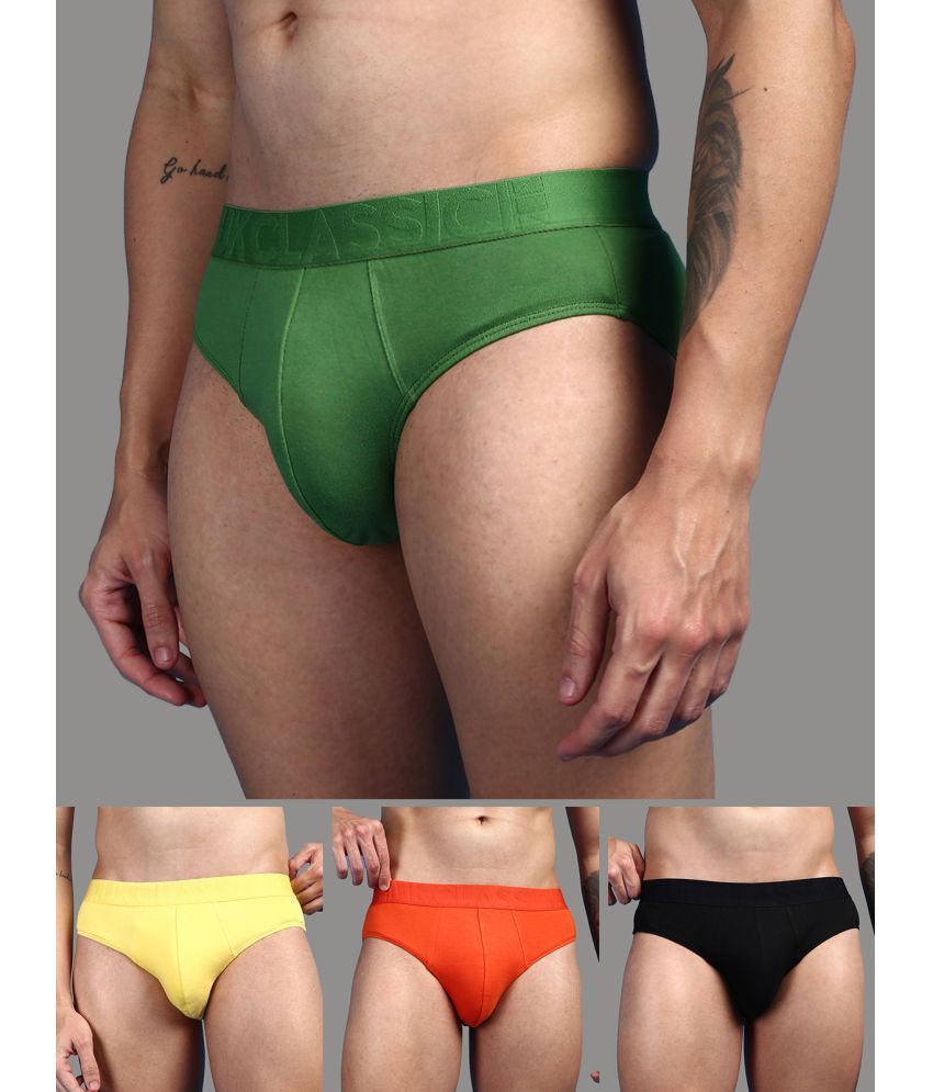     			Pack of 4 ONN Cotton Men's Briefs ( Multicolor )