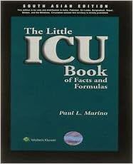     			The Little ICU Book of Facts & Formulas,Year 2013 [Hardcover]