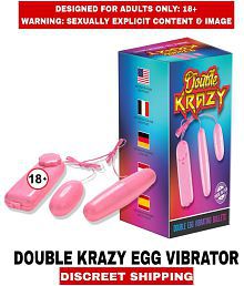 FEMALE ADULT SEX TOYS DOUBLE KRAZY WIRED REMOTE CONTROLLED EGG VIBRATOR For Women