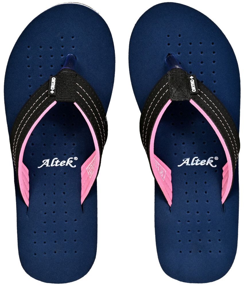     			Altek - Navy Blue Women's Flip Flop