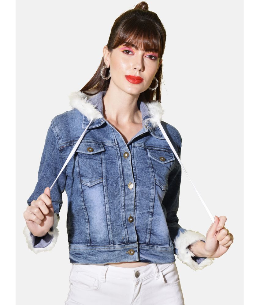     			BuyNewTrend - Denim Blue Jackets Pack of 1