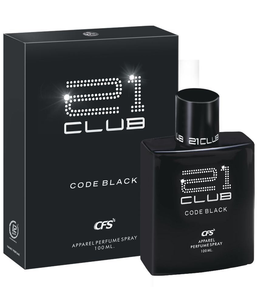     			CFS - 21 CLUB CODE BLACK Eau De Parfum (EDP) For Unisex 100 ml ( Pack of 1 )