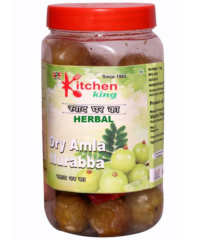     			Kitchen King Since-1985 AMLA MURABBA Mother Made The Real Taste of Maa Ka Hath Ka Swad with Mother's Love Pickle 900 g