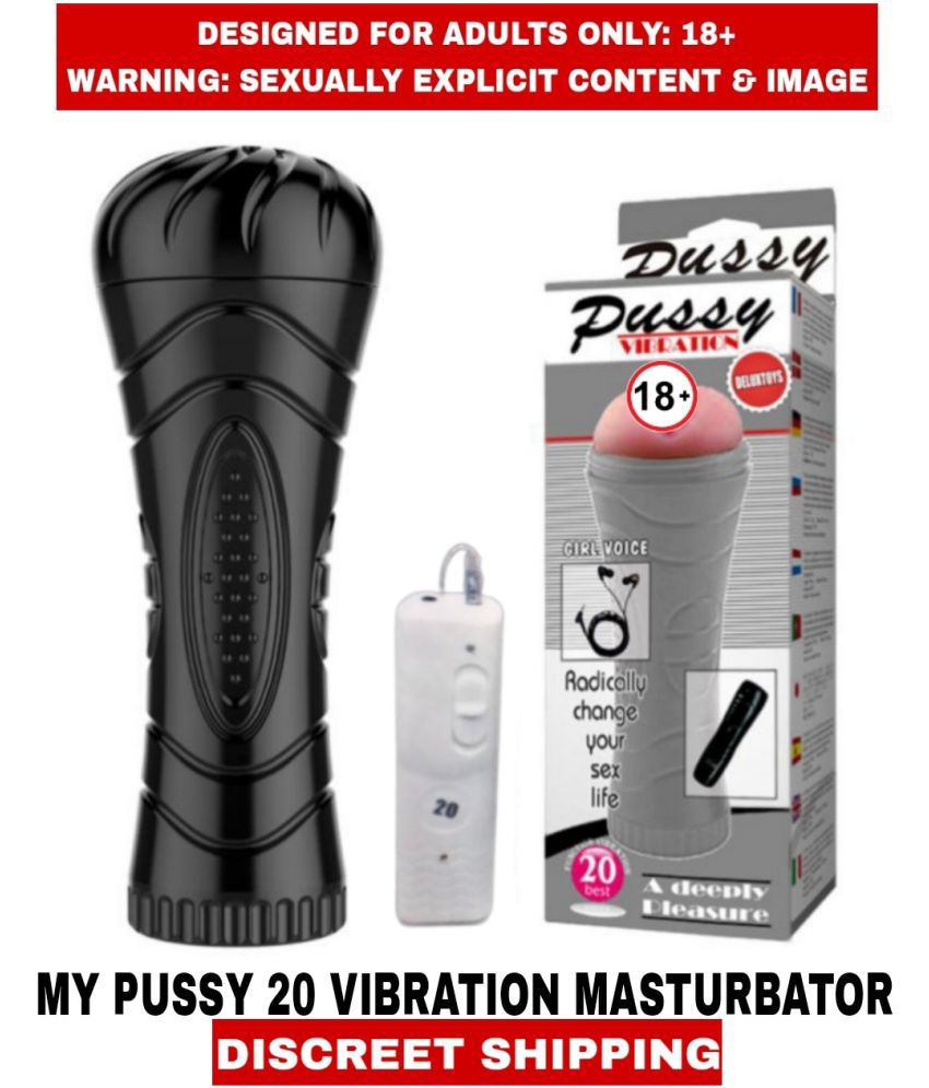     			MALE MASTURBATOR MY PUSSY 20 VIBRATION with GIRL Moaning VOICE FLESH LIGHT For Men
