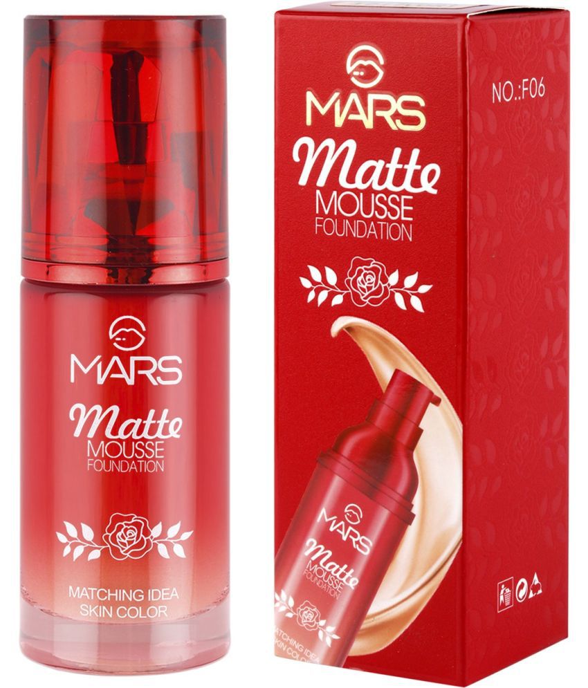     			MARS Light Matte Mousse Foundation (Ivory-101, 60 ml)