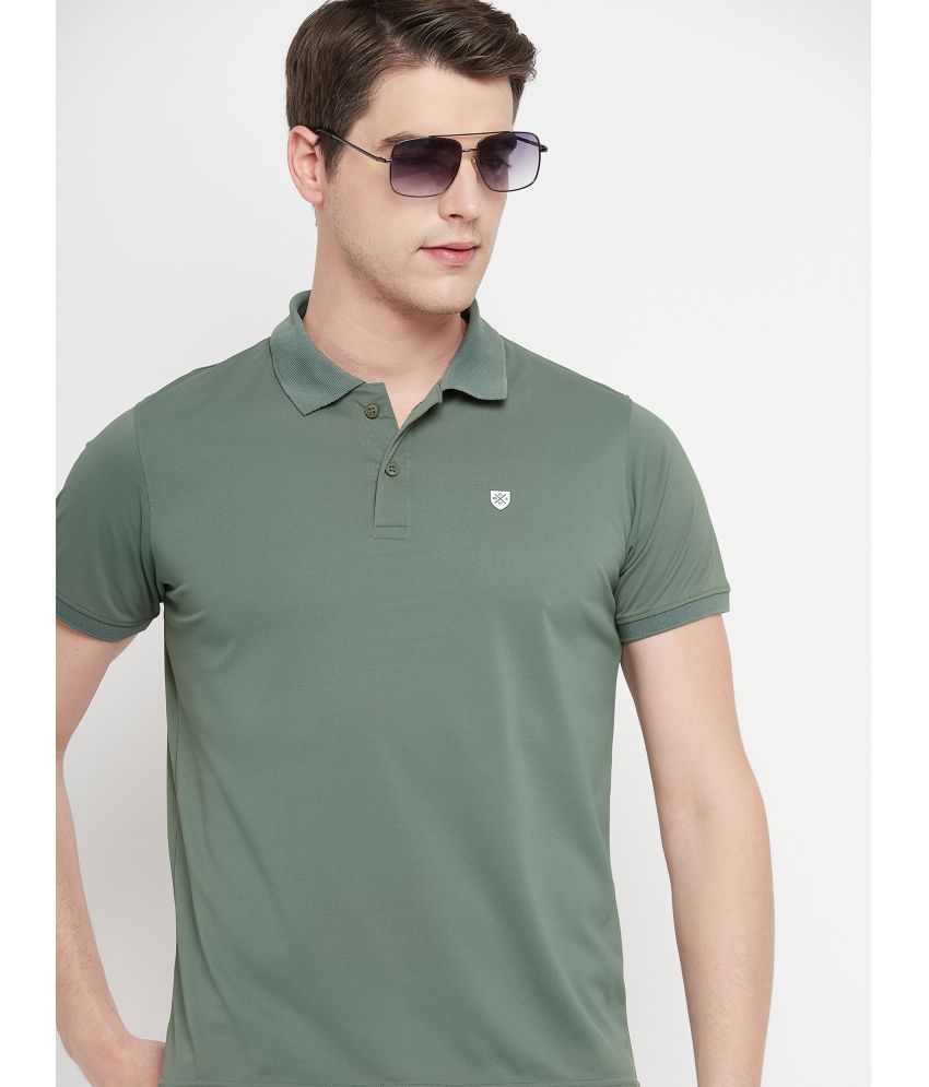     			OGEN - Green Cotton Blend Regular Fit Men's Polo T Shirt ( Pack of 1 )