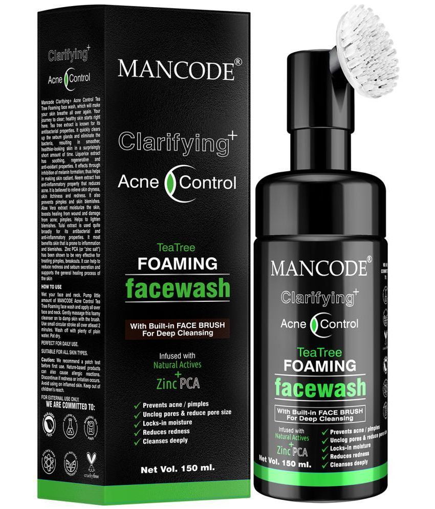     			Mancode - Refreshing Face Wash For All Skin Type ( Pack of 1 )
