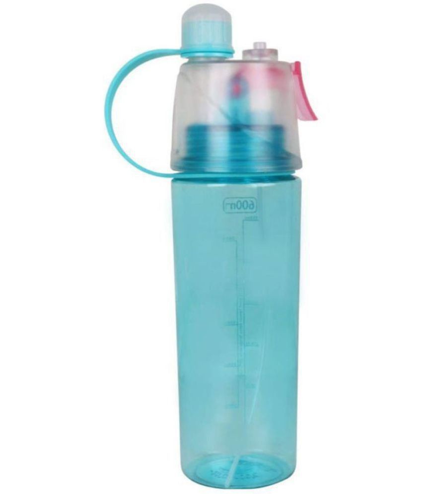     			THRIFTKART - Assorted Sipper Water Bottle 600ML mL ( Set of 1 )