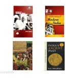 (SET OF 4 BOOKS) History Of Modern India(Bipin Chandra)+ History of Medieval India Complete Book in English By Satish Chandra+ancient history (RS Sharma)+Spectrum Upsc Civil Services Books