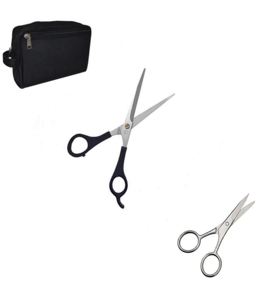     			Dhanishka Black Hair Dressing Portable Bag+ Scissor + Comb