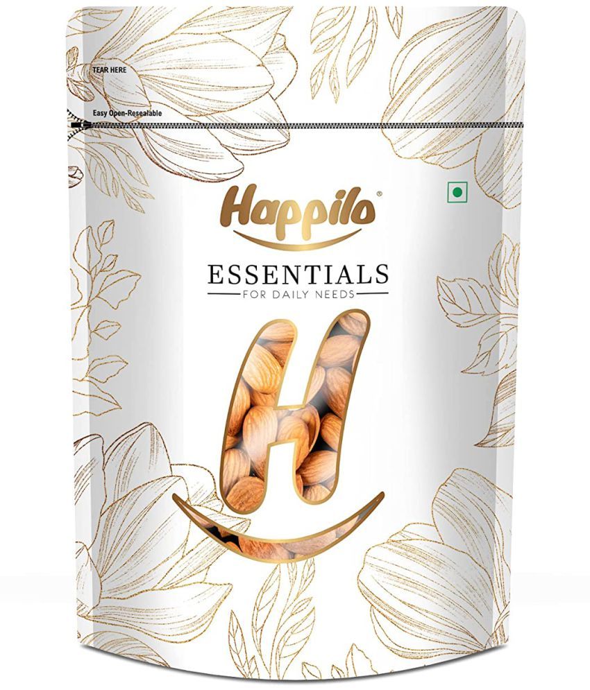     			Happilo Raw California Almonds 500