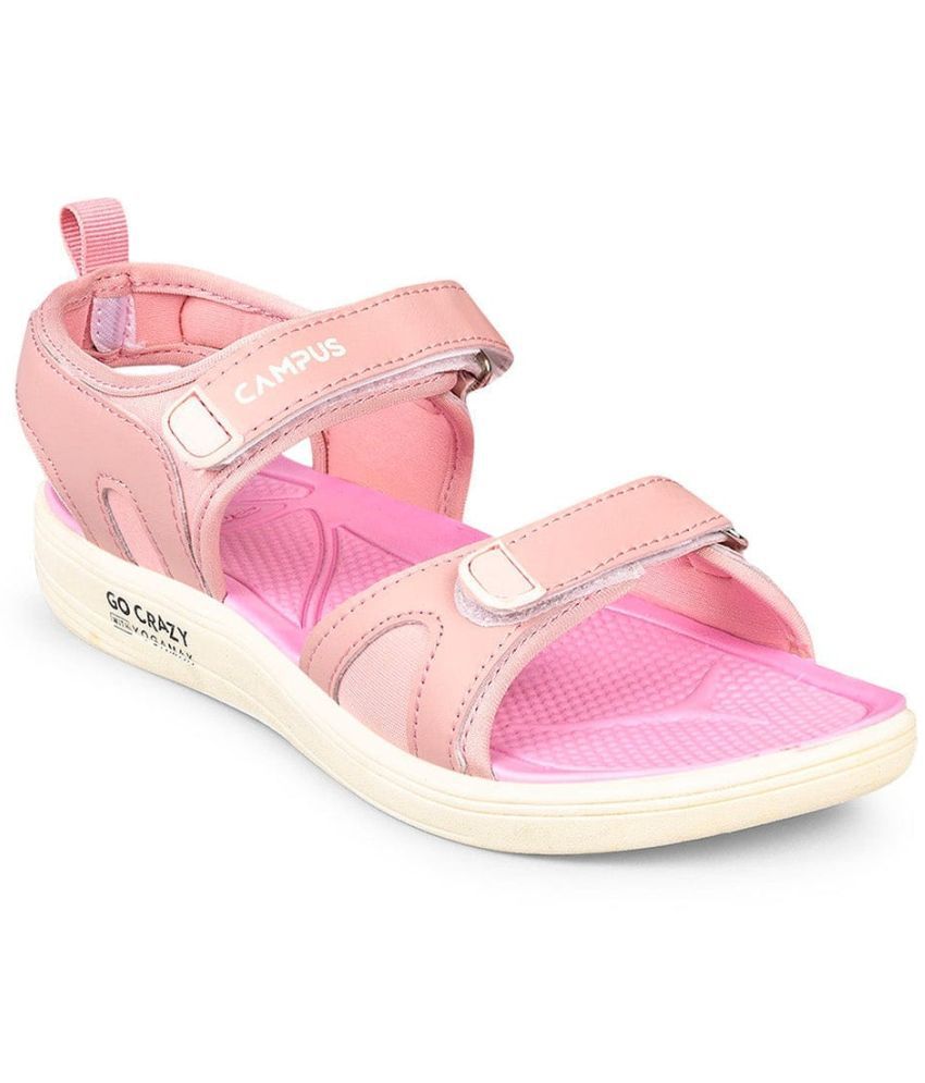     			Campus Pink Floater Sandals