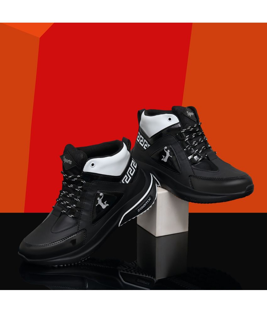     			Figor Stylish/Party Wear - Black Men's Sneakers