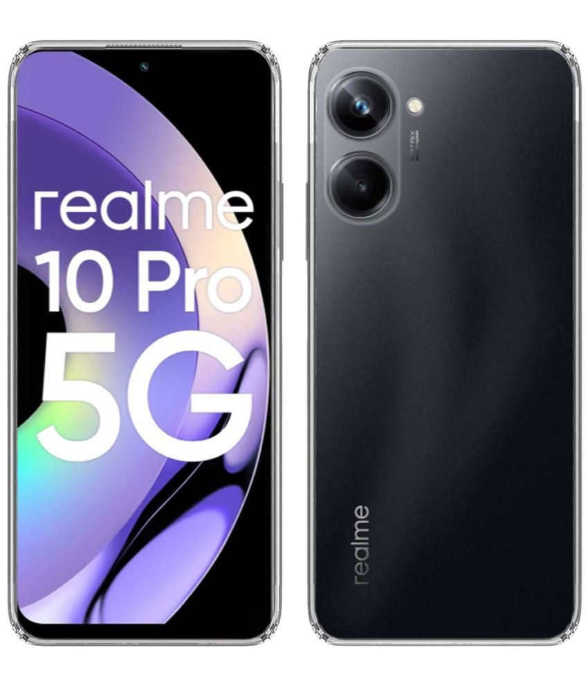    			ZAMN - Transparent Silicon Silicon Soft cases Compatible For Realme 10 Pro 5G ( Pack of 1 )