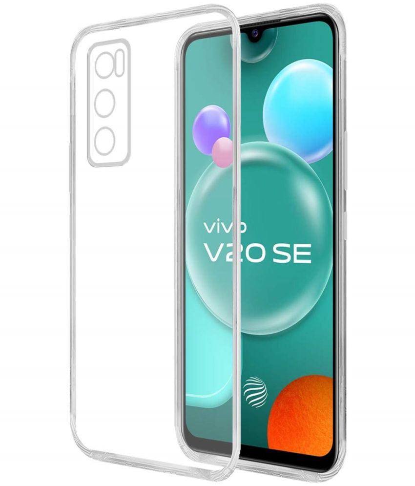     			ZAMN - Transparent Silicon Silicon Soft cases Compatible For Vivo V20 SE ( Pack of 1 )