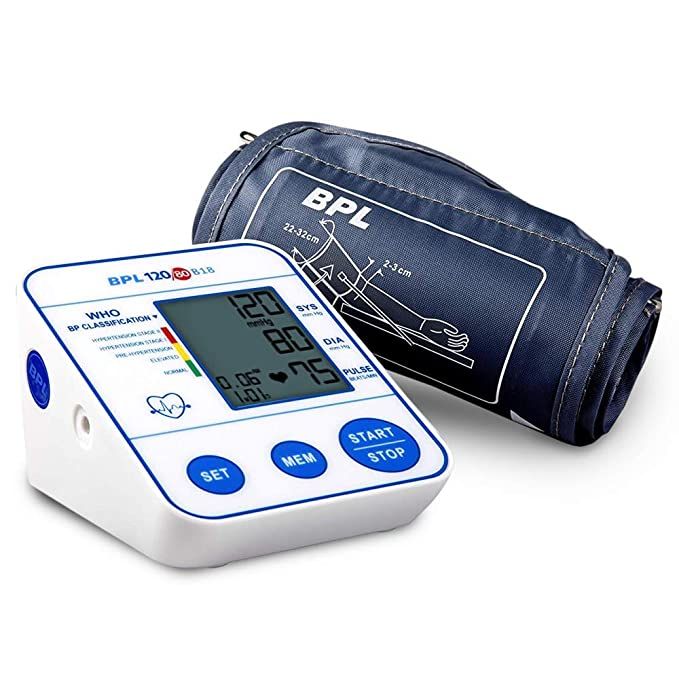     			BPL Medical Technologies120/80 B18 Digital Blood Pressure Monitor with USB Compatibility (White)