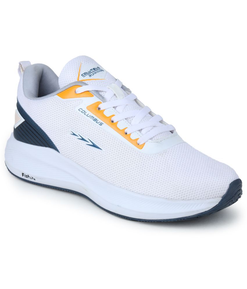     			Columbus - SHIFT PRO Sport Shoe White Men's Sports Running Shoes