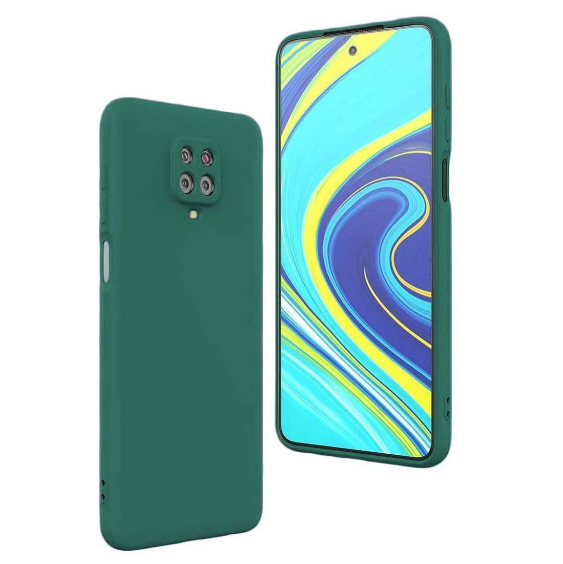     			JMA - Green Rubber Hybrid Covers Compatible For Xiaomi Redmi Note 9 Pro Max ( Pack of 1 )