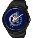 EMPERO - Black PU Analog Men's Watch