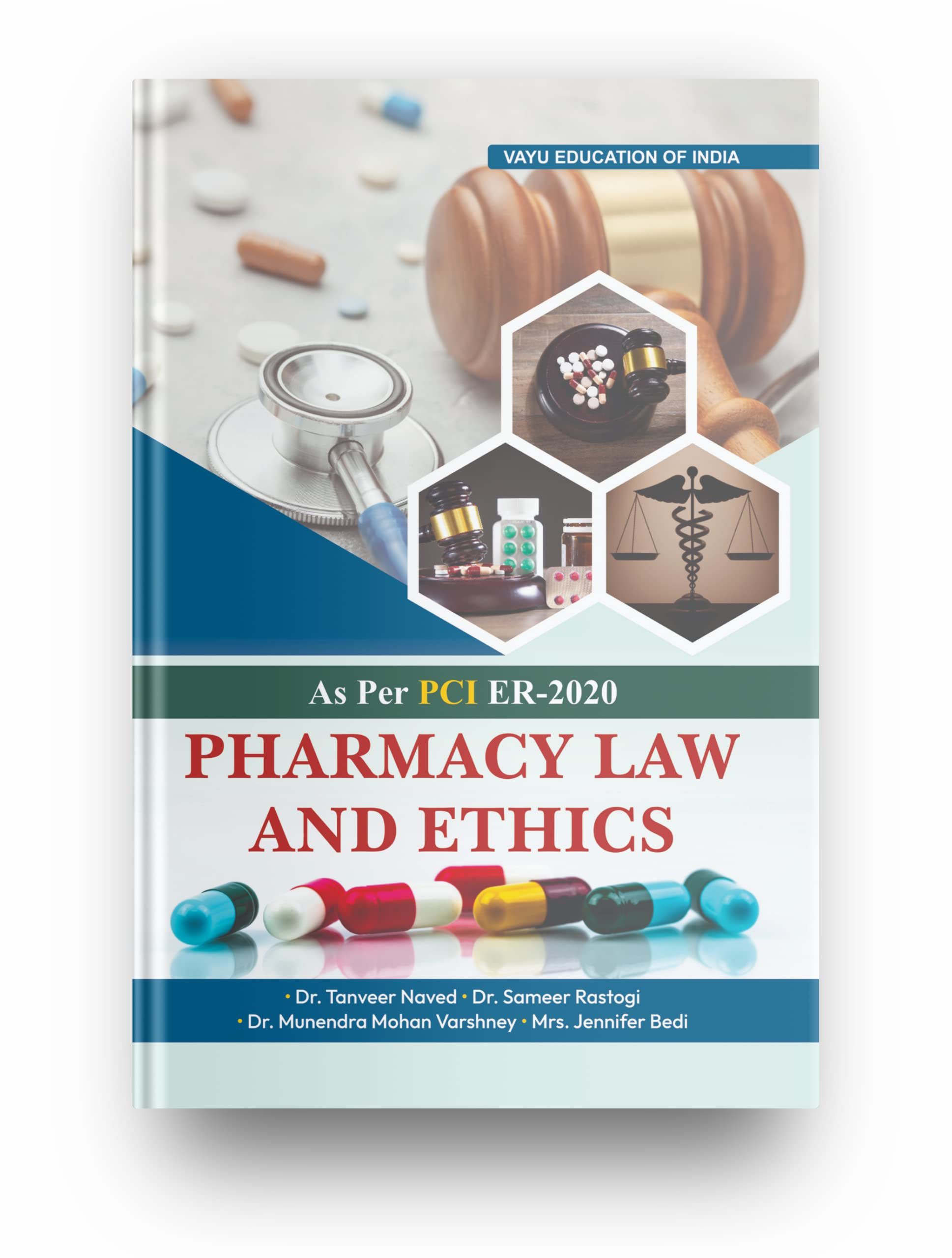     			PHARMACY LAW AND ETHICS "As per PCI ER-2020" (Second Year Diploma In Pharmacy)
