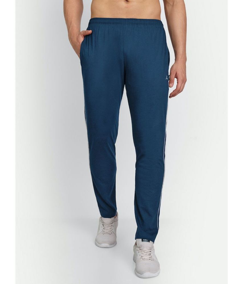     			Zeffit - Blue Cotton Blend Men's Trackpants ( Pack of 1 )