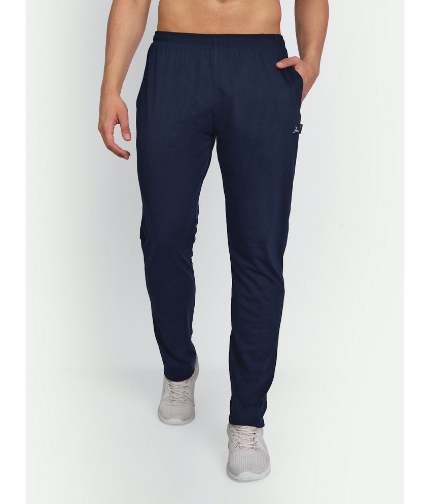     			Zeffit - Navy Cotton Blend Men's Trackpants ( Pack of 1 )