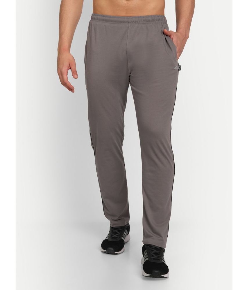     			Zeffit - Silver Cotton Blend Men's Trackpants ( Pack of 1 )