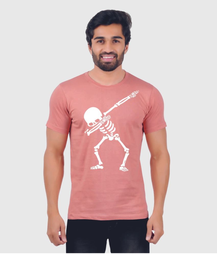     			ferocious - Rose Gold Cotton Regular Fit Men's T-Shirt ( Pack of 1 )