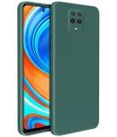 CASE VA - Green Silicon Plain Cases Compatible For Xiaomi Poco M2 Pro ( Pack of 1 )