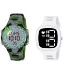 Cosmic - Black Dial Digital Boys Watch ( Pack Of 2 )