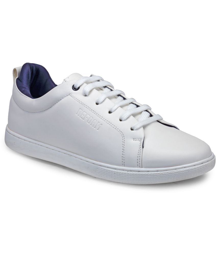     			REFOAM - White Men's Sneakers