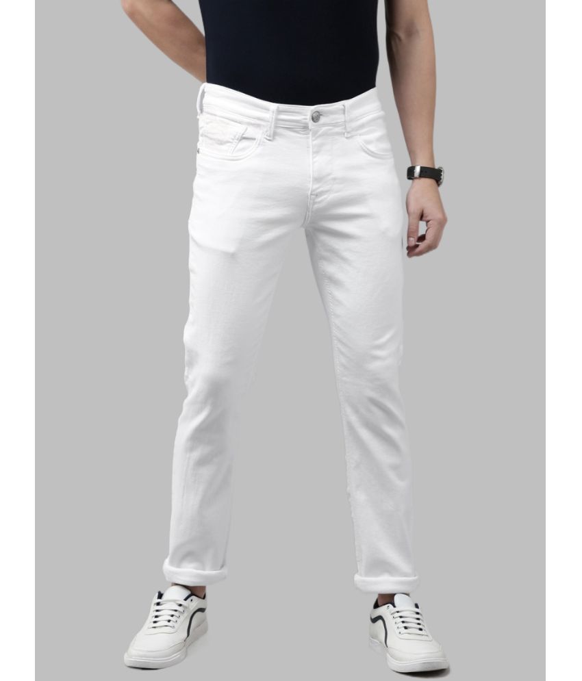     			x20 - White Denim Skinny Fit Men's Jeans ( Pack of 1 )