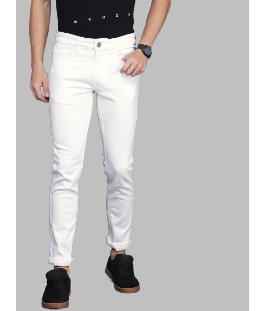     			x20 - White Denim Slim Fit Men's Jeans ( Pack of 1 )