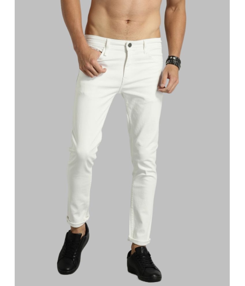     			x20 - White Denim Slim Fit Men's Jeans ( Pack of 1 )