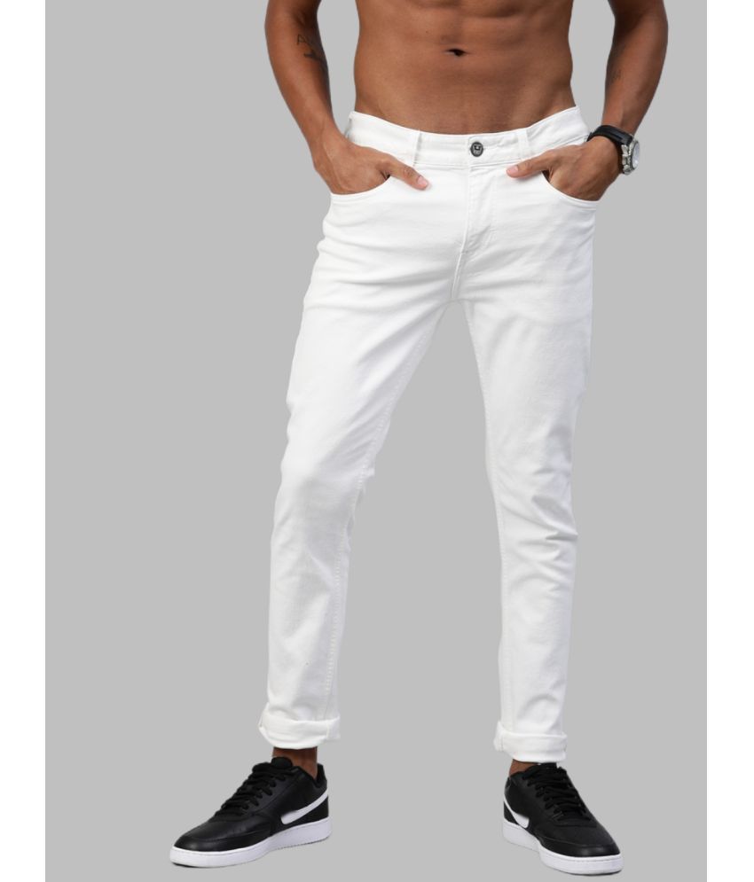     			x20 - White Denim Slim Fit Men's Jeans ( Pack of 1 )