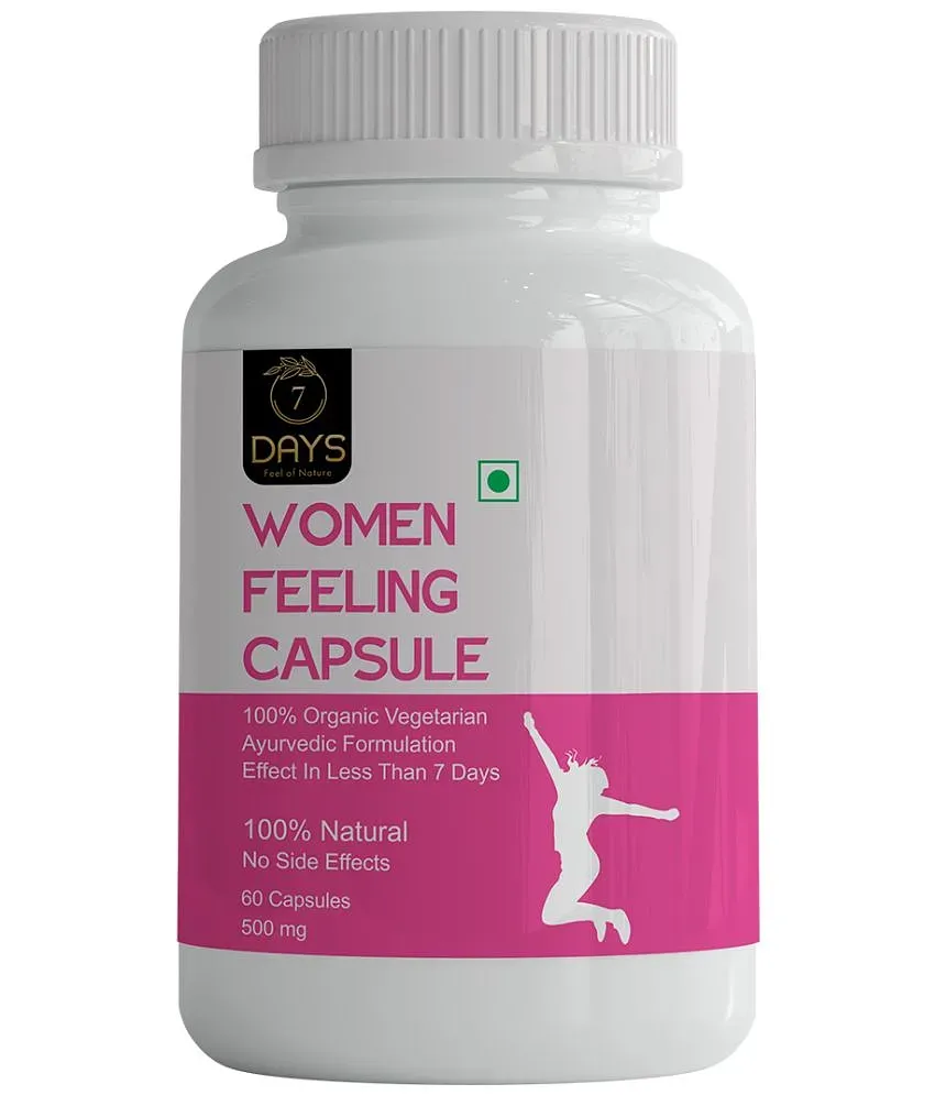 7 Days Women Feeling Capsule for women Daily good power in bed time (60  Capsules): Buy 7 Days Women Feeling Capsule for women Daily good power in  bed time (60 Capsules) at