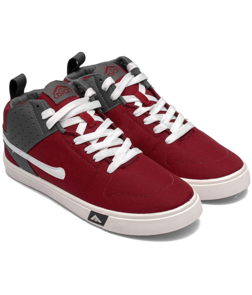     			ASIAN SKYPEE-31 Maroon Men's Sneakers