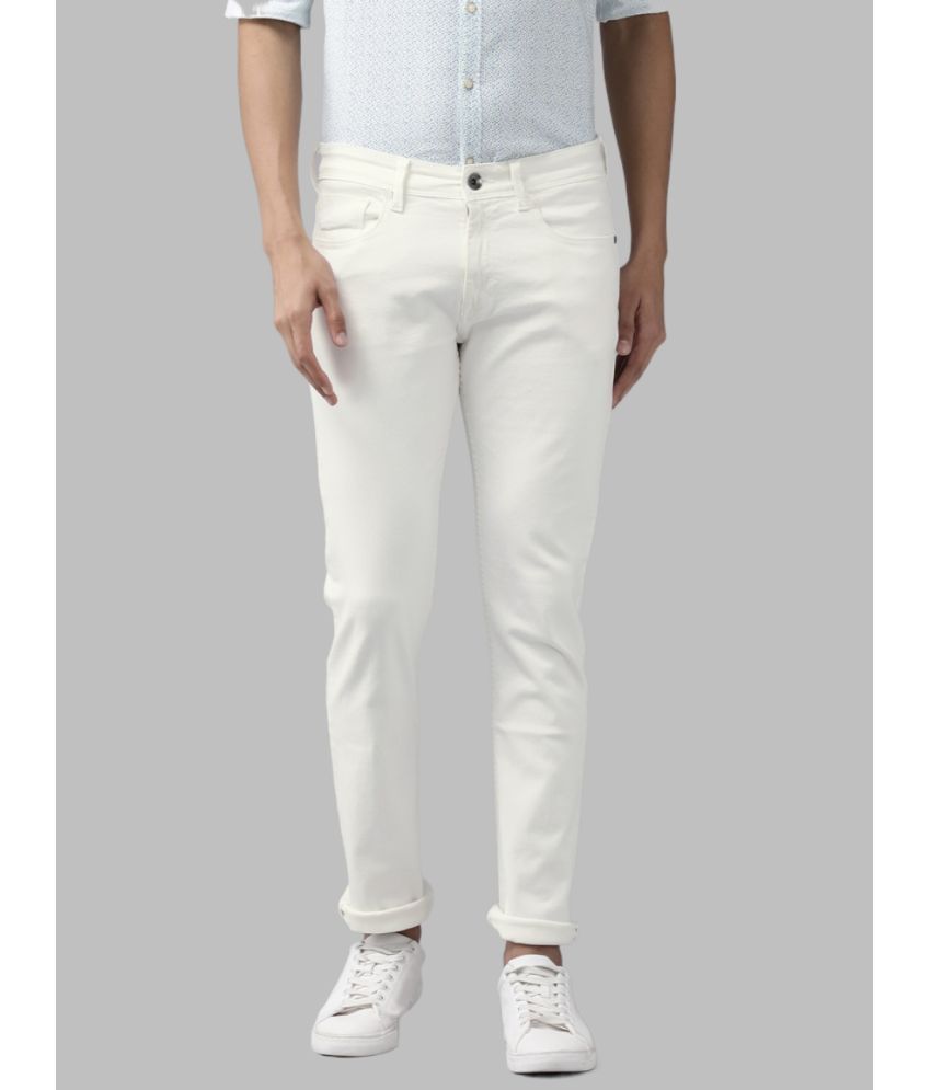     			x20 - White Denim Slim Fit Men's Jeans ( Pack of 1 )