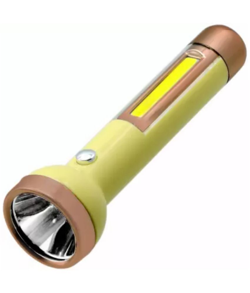     			CIELKART - 4W Rechargeable Flashlight Torch ( Pack of 1 )