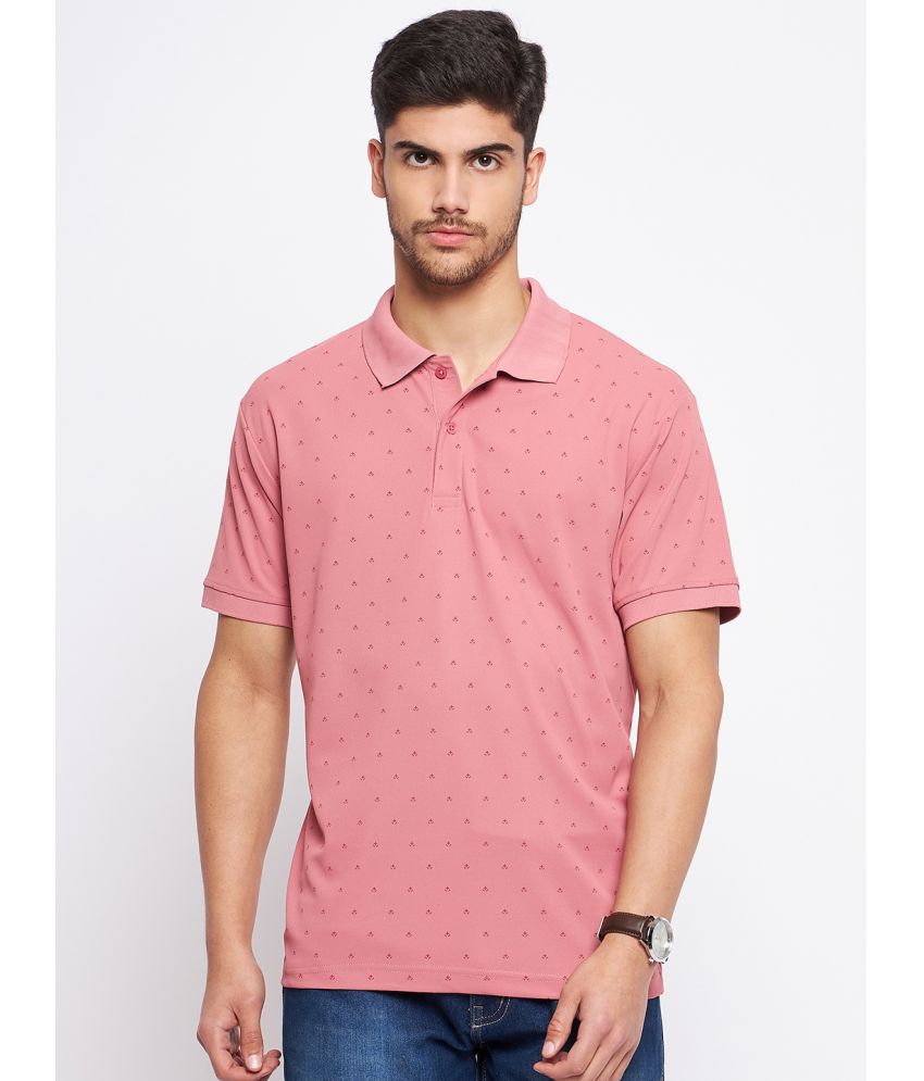     			MXN - Peach Cotton Regular Fit Men's Polo T Shirt ( Pack of 1 )